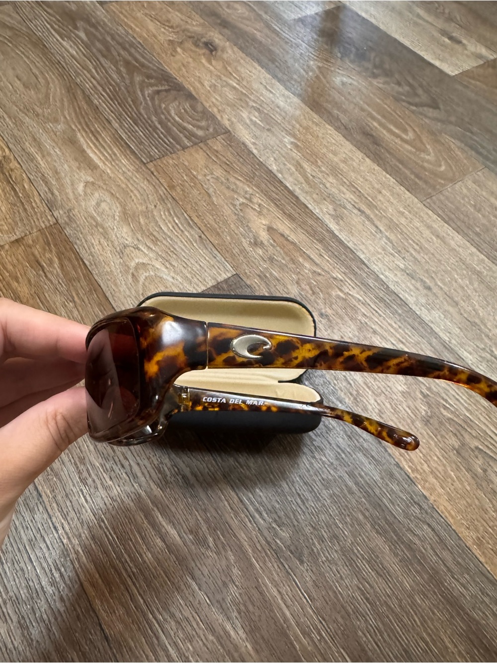 Costa Women's Tortoiseshell Brown Lens Sunglasses - Picture 3 of 7